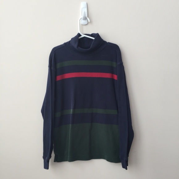 Gap Boy's Striped Turtleneck Size Medium (7-8) - Picture 1 of 2